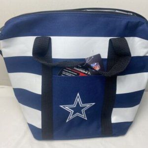 NFL Dallas Cowboys Insulated Tote Navy Blue/White Team Sport